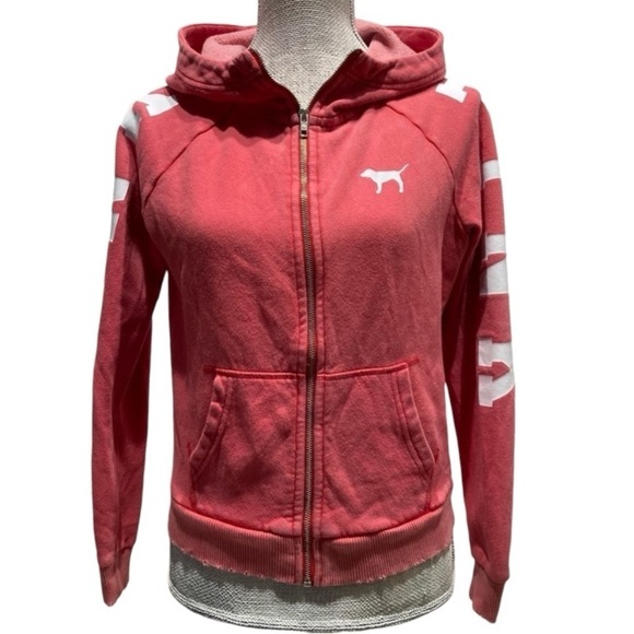 Victoria’s Secret “Pink” Zip Up Hoodie - Picture 2 of 7